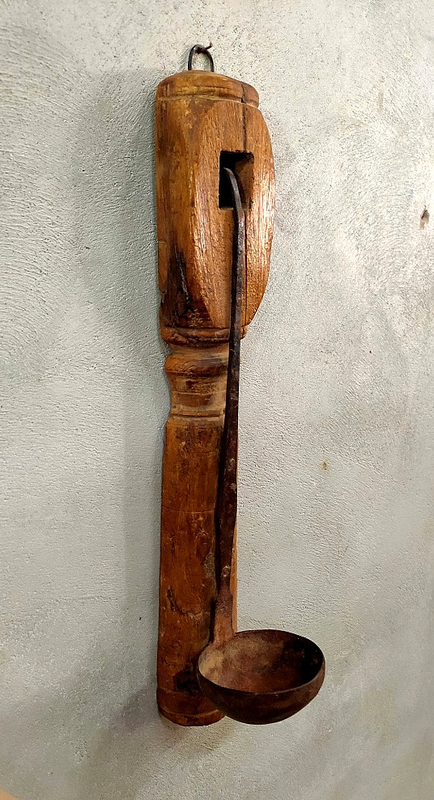 Charpai Leg Wall T-light Candle Holder Old Charpai Leg Recycled Candle Holder